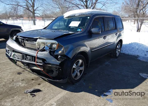 2013 Honda Pilot Ex from USA, damaged, VIN 5FNYF4H45DB067460